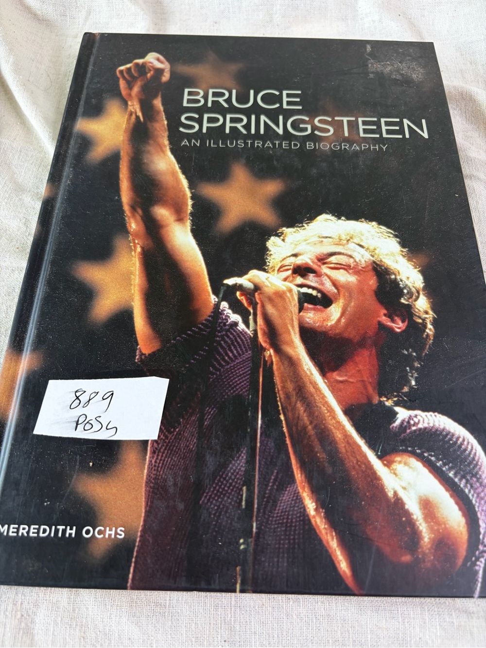 Bruce Springsteen Illustrated Biography - Black Cover Coffee Table Book